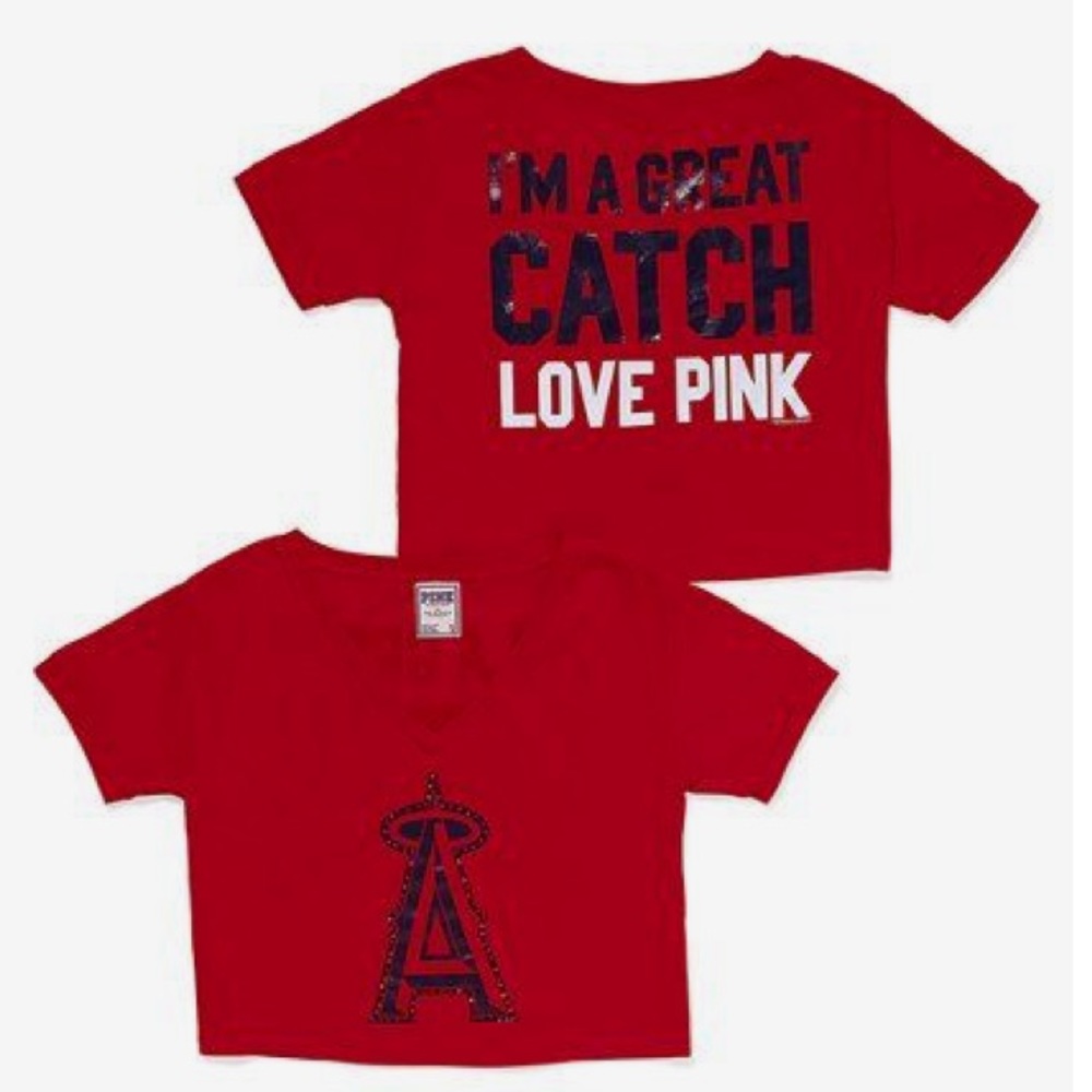 VS Pink -Angles crop top